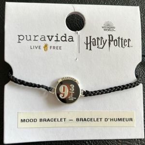 Pura Vida Harry Potter 9 3/4 Mood Bracelet black